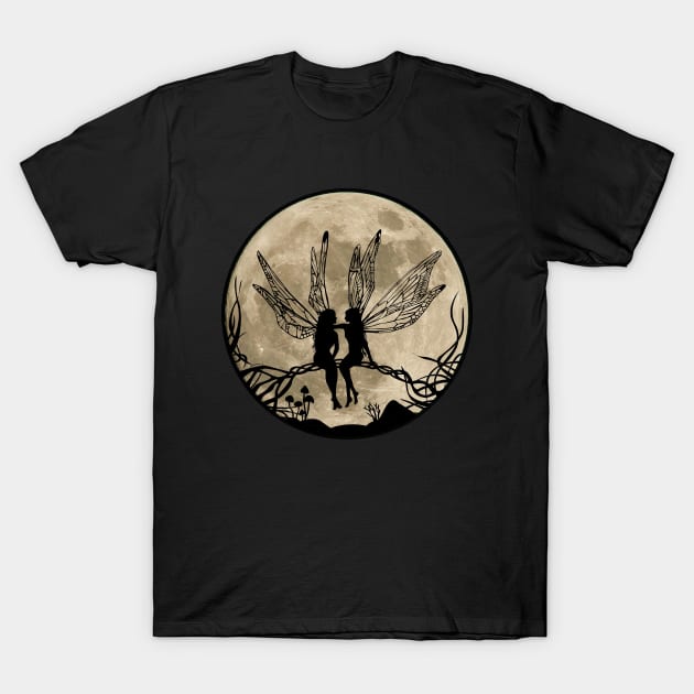 Fairy Moon T-Shirt by BOEC Gear